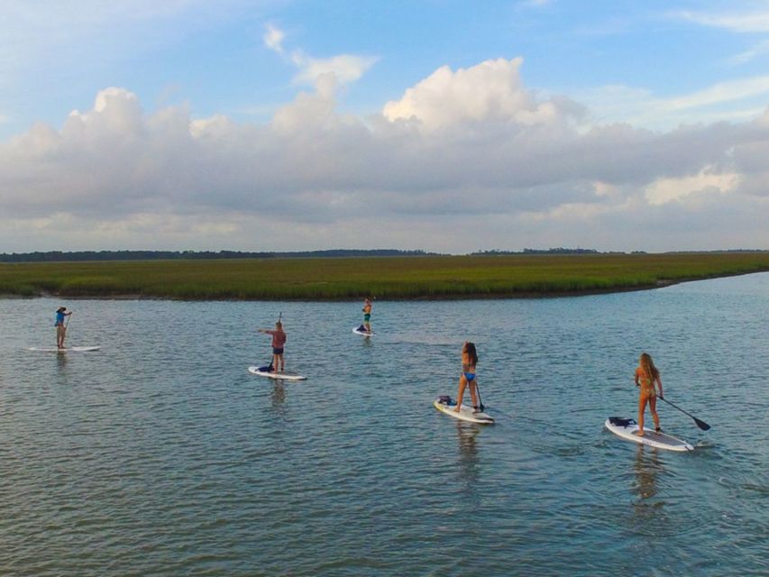 Charleston: Folly Beach Stand Up Paddleboard 2-hour Rental - Getting comfortable on the board
