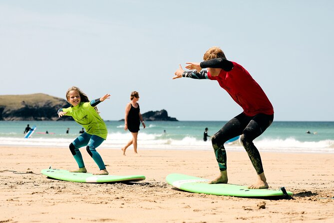 Children's School Holiday Surf Session (8-13 year olds) - Why Towan Beach works for young beginners
