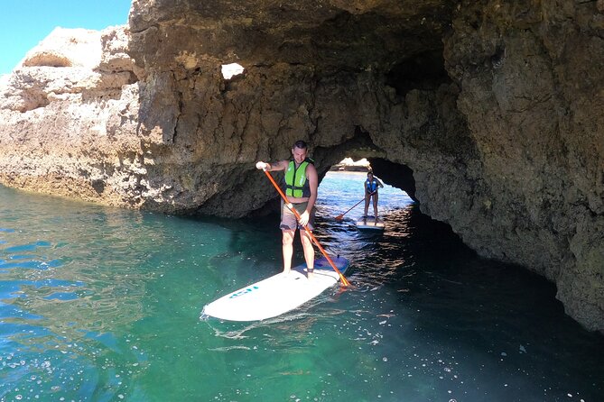 Cliffs & Caves Stand Up Paddle Adventure - The return to Praia da Coelha