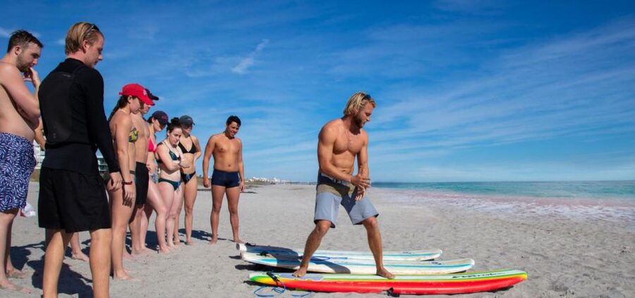 Cocoa Beach: Surfing Lessons & Board Rental - Learning to surf at Kelly Slater’s Cocoa Beach