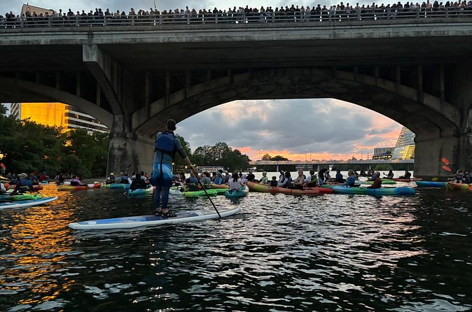 Congress Avenue Bat Bridge Paddleboard Tour - How the guides shape the evening