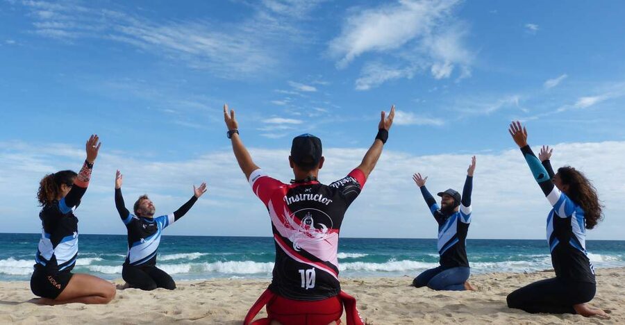 Corralejo: Surf Lessons for Beginners with Hotel Pickup - The value of $79 for a four-hour session