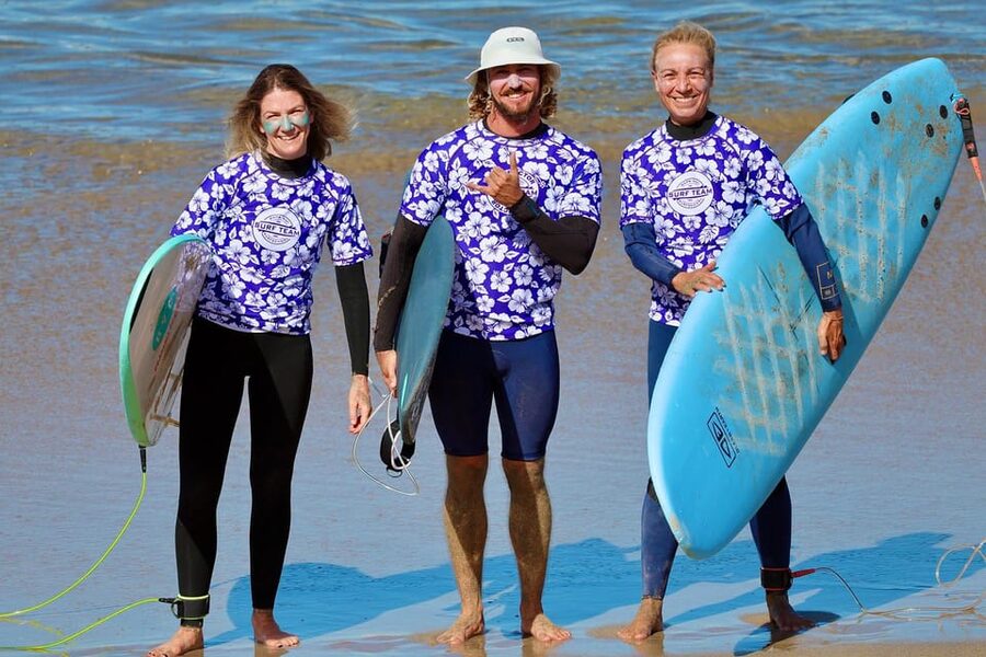 Costa Calma: Surf courses with licensed surf coaches - Choosing the sandy beach for your level
