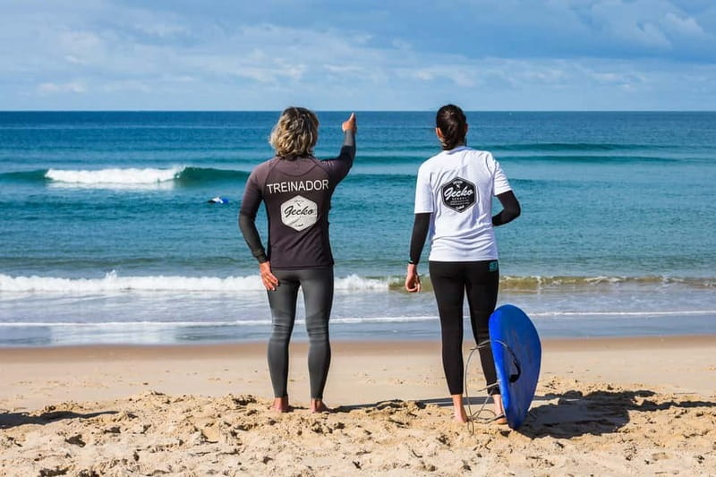 Costa da Caparica: Surf Lesson 2 hour All levels - Language choices and an important French check