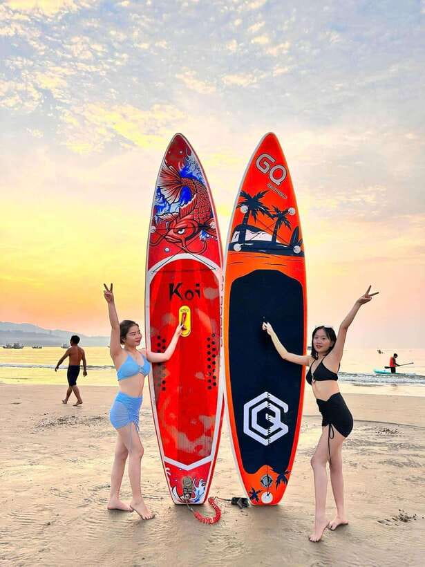 Da Nang: Man Thai Beach Stand-Up Paddleboarding Tour - Man Thai Beach is the starting point