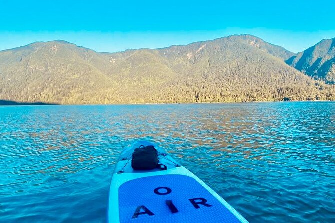 Daily SUP Paddleboard Rentals Package in Metro Vancouver - Inflating the board without wasting the morning