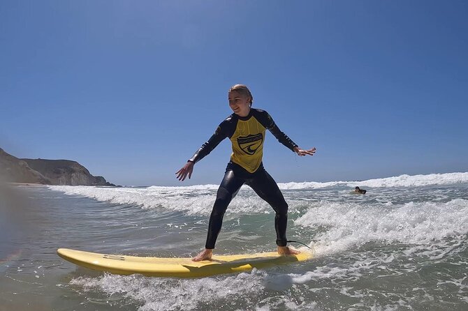 Day Group Surf Lessons (2 in 1 day) - Bordeira Beach and the West Coast setting