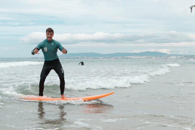 Dedicated Surf Experiences in Costa da Caparica, near Lisbon - Supervised water practice with real-time corrections