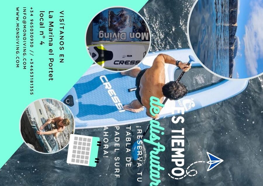 Dénia: Paddle Surfboard Rental - What is included for $23