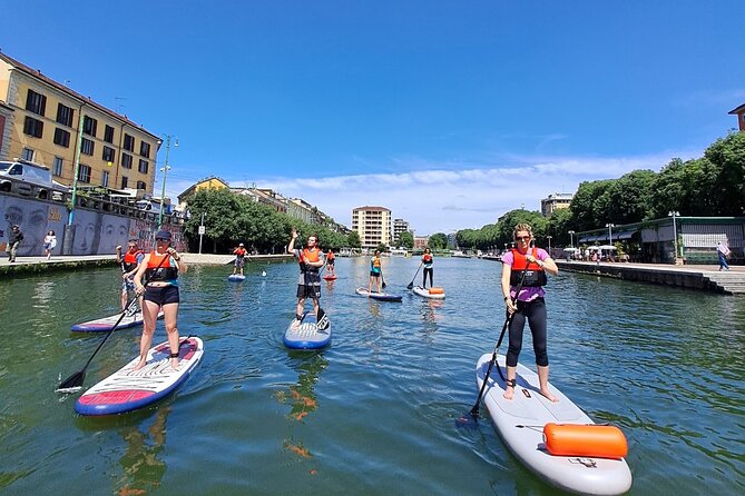 Discover Milan's Navigli by SUP: a wellness experience - Meditation suspended over Milan’s water