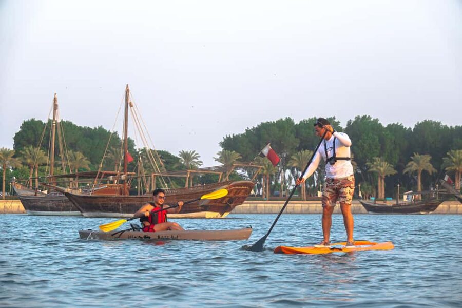 Doha: Kayaking or Paddleboarding at MIA Park - Who will enjoy this one-hour outing