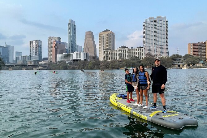 Downtown Austin Giant Paddleboard Sunset Tour with Bats - Why the private format works well