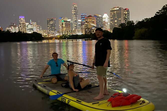 Downtown Austin Giant Paddleboard Sunset Tour with Bats - Value at $59 per person