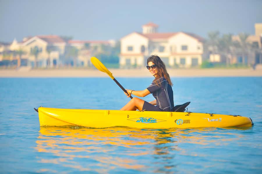 Dubai: 1-hour Kayaking or Stand Up Paddle at Dukes The Palm - Key points to know before you book