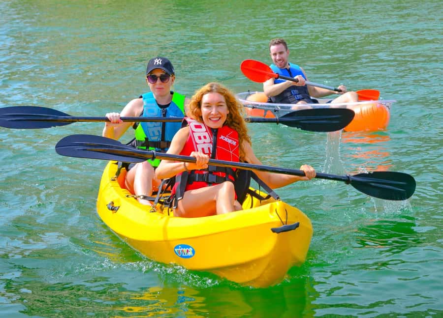 Dubai: 1-hour Kayaking or Stand Up Paddle at Dukes The Palm - What the one-hour Dubai kayaking session is really like