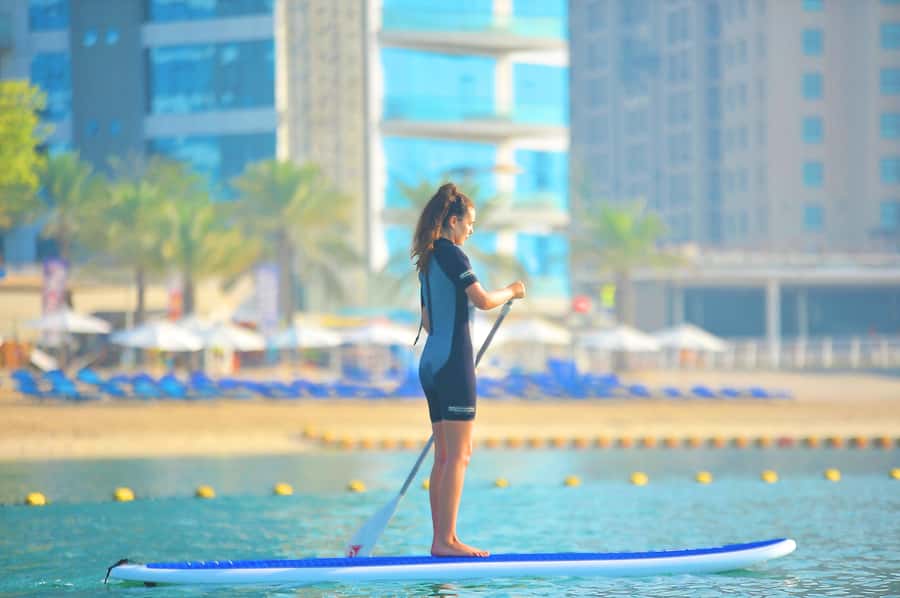 Dubai: 1-hour Kayaking or Stand Up Paddle at Dukes The Palm - Timing, meeting point, and cancellation