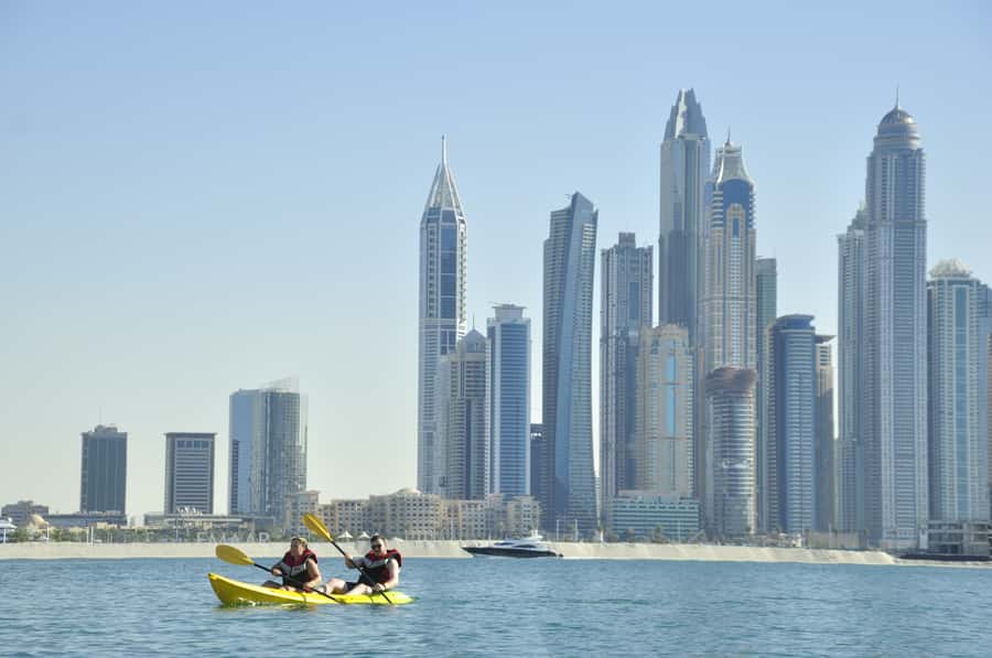 Dubai: 1-hour Kayaking or Stand Up Paddle at Dukes The Palm - How this compares with a full guided water tour
