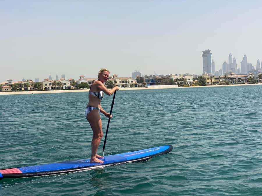Dubai: Palm Jumeirah Paddle Boarding Tour - A few practical cautions