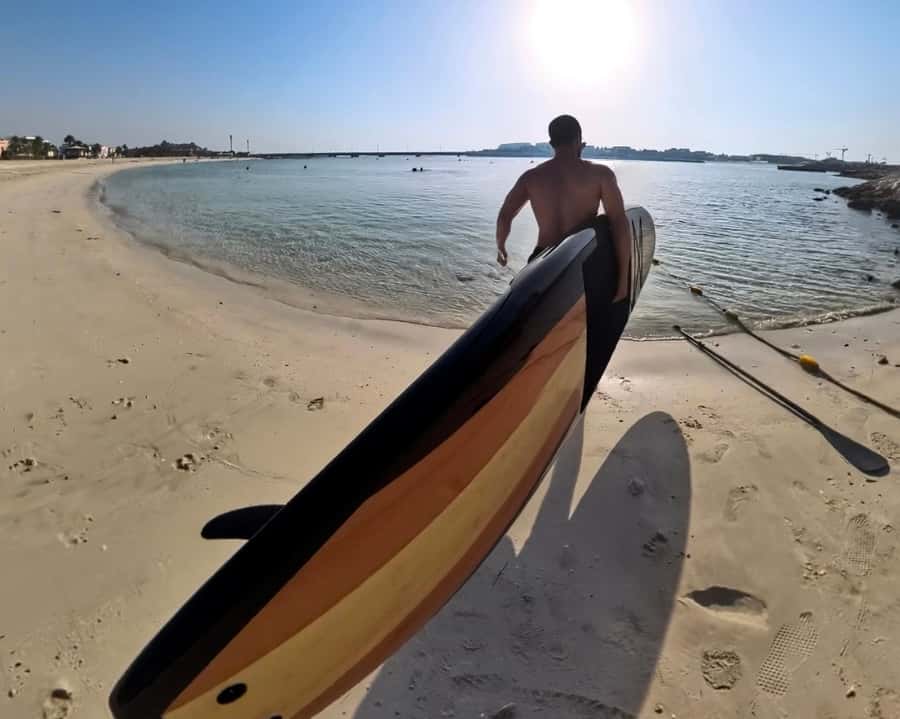 Dubai: Stand-Up Paddle Boarding with Burj Khalifa View - Is $37 a fair price?