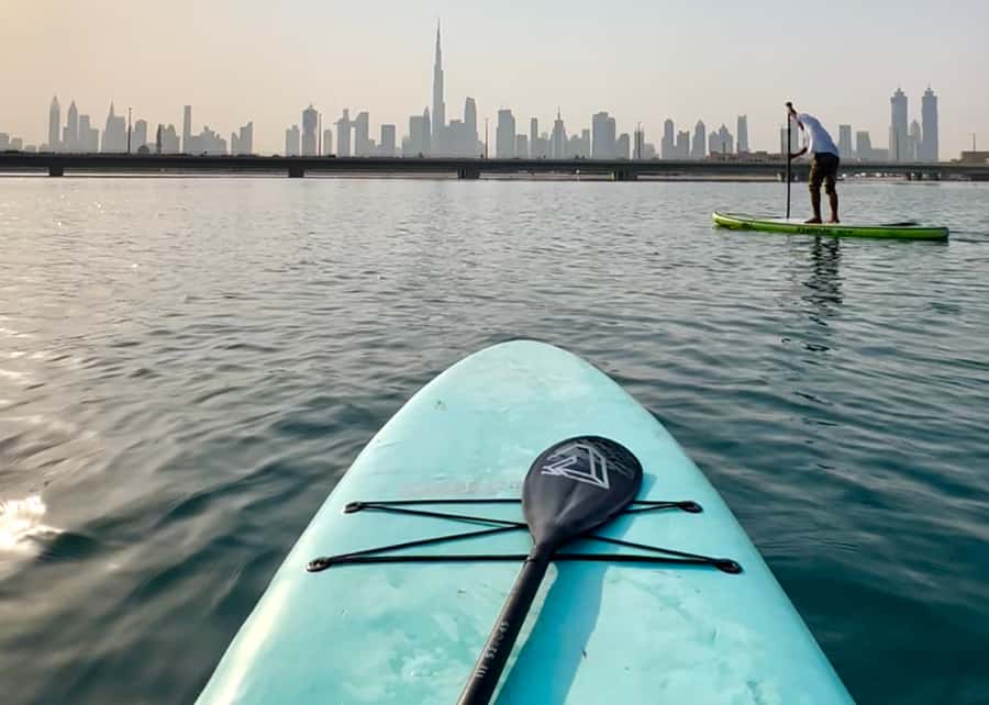 Dubai: Stand-Up Paddle Boarding with Burj Khalifa View - Who will enjoy this paddle board outing