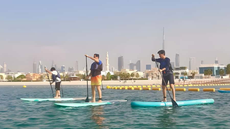 Dubai: Stand-Up Paddle Boarding with Burj Khalifa View - Should you book it?