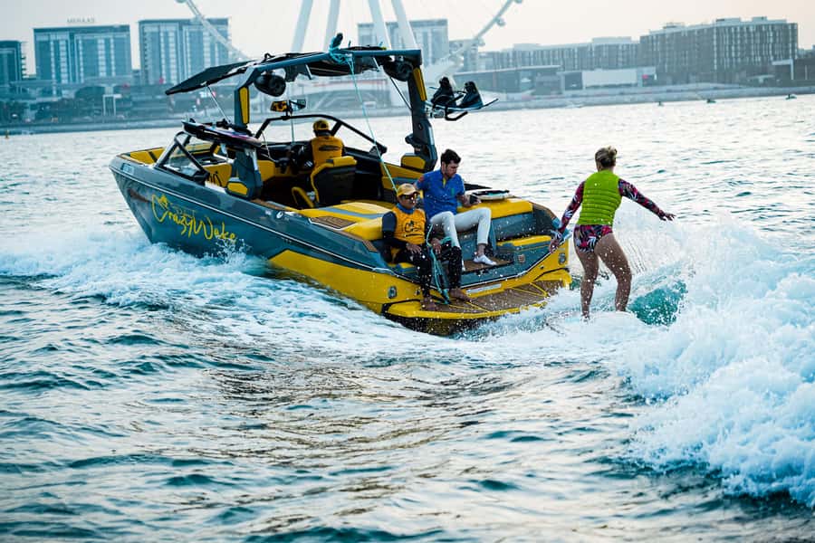 Dubai wakesurfing & wakeboarding: Snacks & drinks included! - Cancellation and booking flexibility