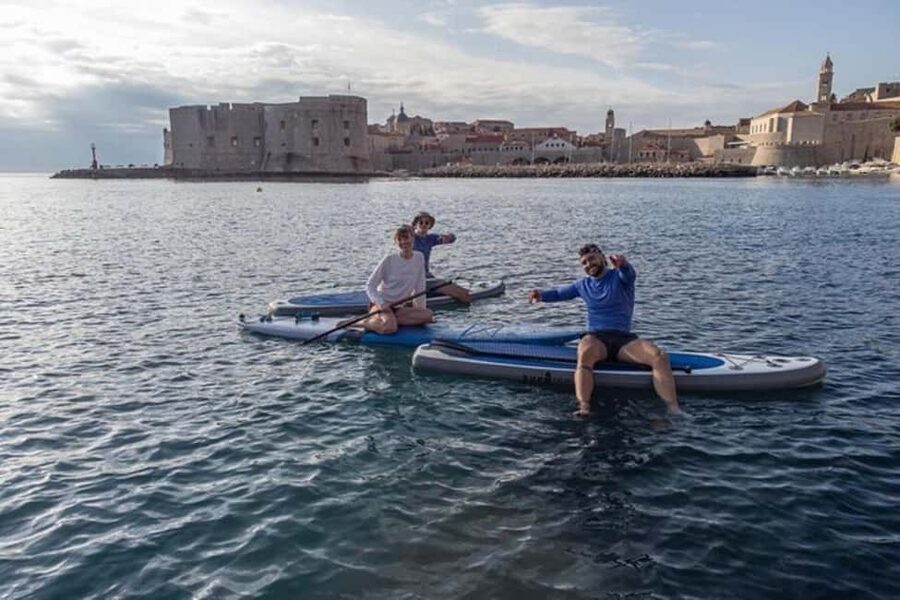 Dubrovnik: Paddleboarding & Snorkeling around Lokrum island - Ten minutes to learn the basics