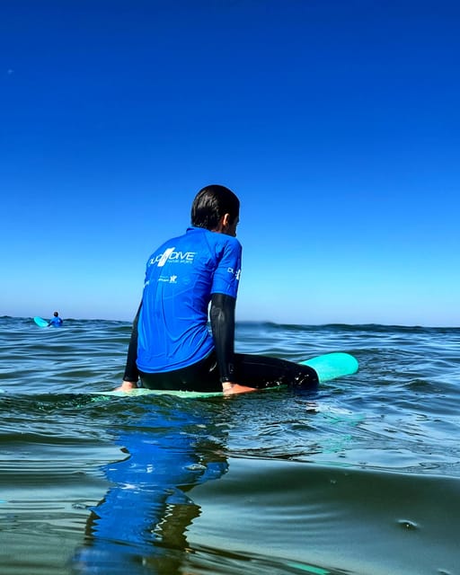 Duckdive - Surf Class in Caparica - Small groups and the feel of the instruction