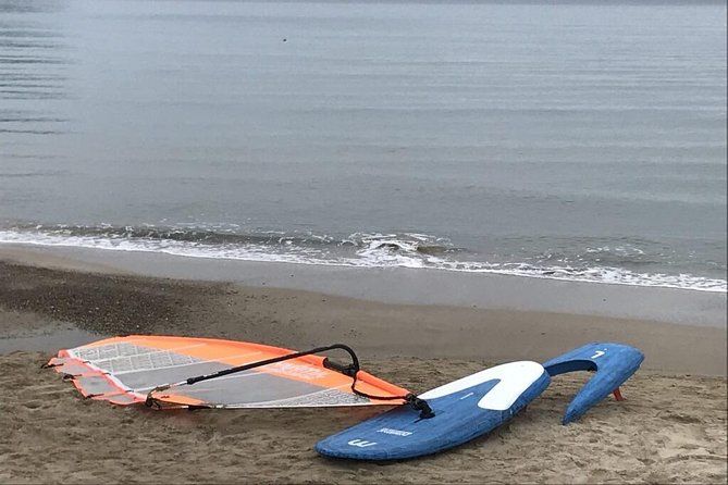 Dynamic Windsurfing Beginner Day1 Marbella Estepona - Your first windsurfing lesson near Atalaya Isdabe