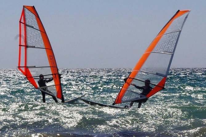 Dynamic Windsurfing Private class Marbella Estepona - Why the adjustable equipment matters