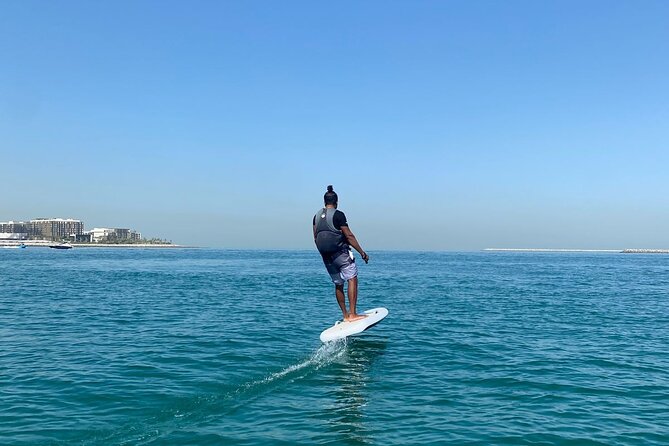 EFoil and Hydrofoil Surfboard Activity in Dubai - Safety, comfort, and who should book