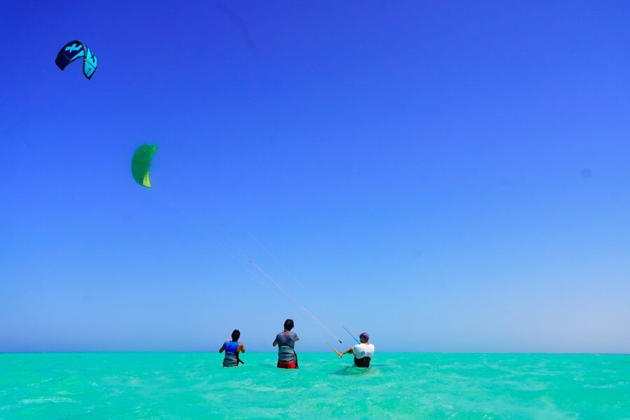 El Gouna: 2-Hour Introduction to Kitesurfing - The water session: kite control before board riding