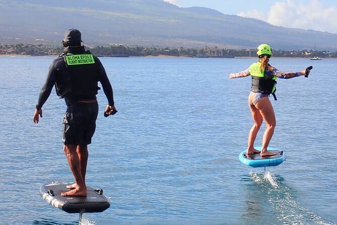 Electric Foilboard rides/lessons/sessions at Sugar Beach, Maui - The first two hours: beach instruction before water time
