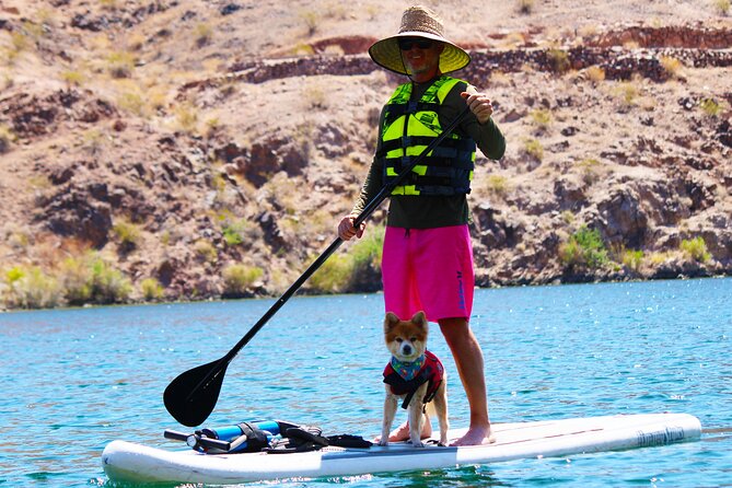 Emerald Cave Paddleboard Rental—Self-Drive Colorado River SUP - Getting Set Up at the Water