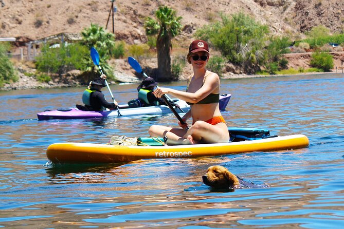 Emerald Cave Paddleboard Rental—Self-Drive Colorado River SUP - Paddling Toward Emerald Cave