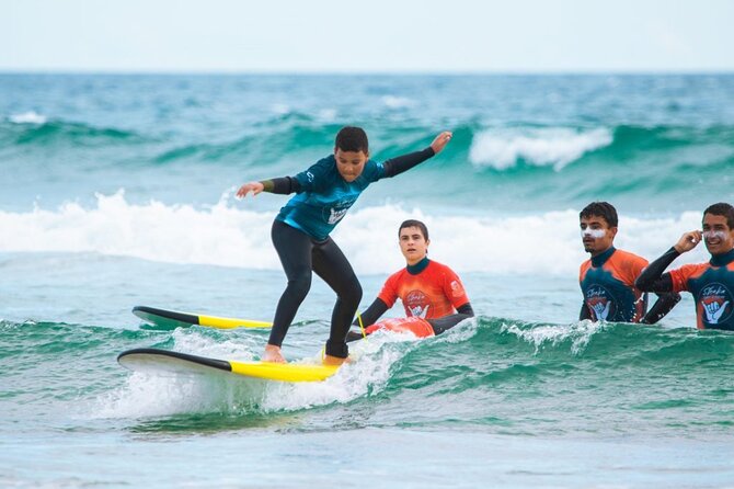 Epic Surf Lesson in Costa da Caparica - What the coaching is like for beginners and children