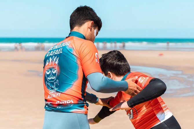 Epic Surf Lesson in Costa da Caparica - Who will get the most from this lesson