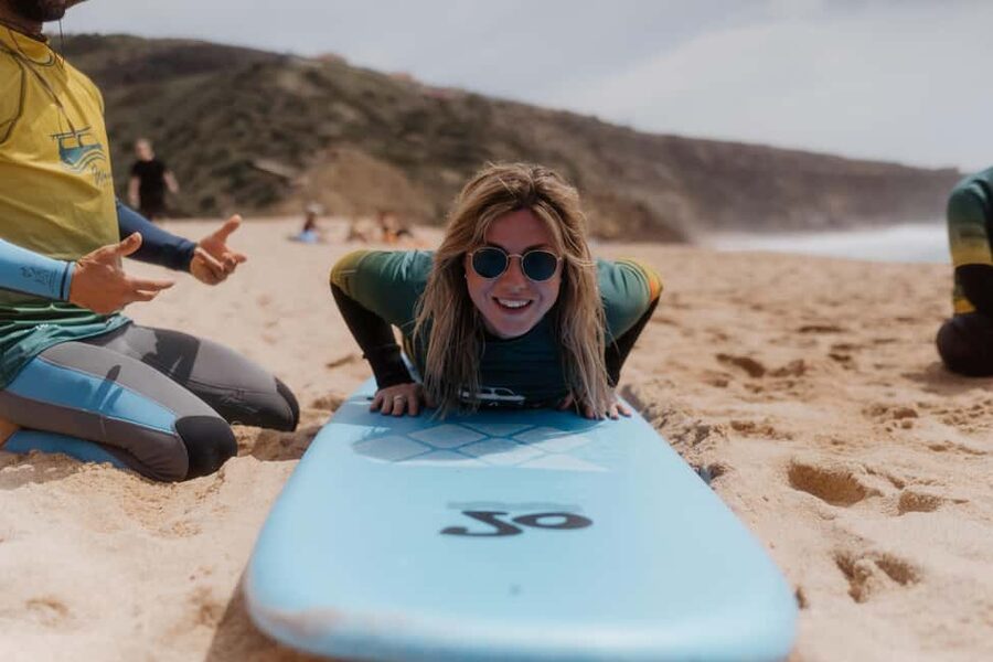 Ericeira: 2h Surfing Lesson - Starting on land with theory and safety