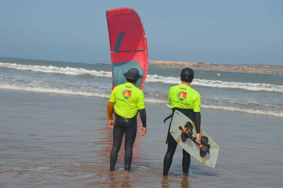 Essaouira: Kitesurf Lesson with changing rooms & Hot showers - Body dragging through Essaouira’s water