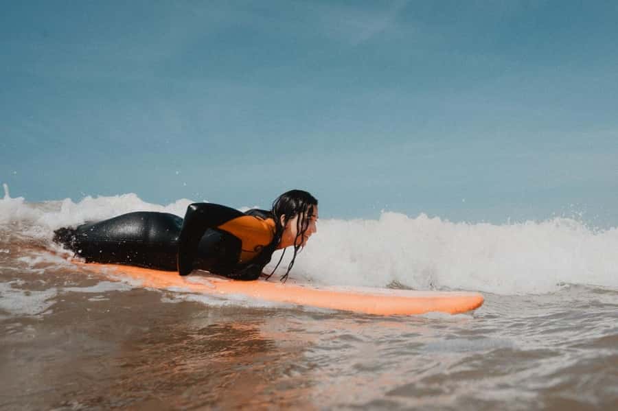Essaouira Surf Experience –Group Lesson in Sidi Kaouki Beach - Taking the Board Into the Waves