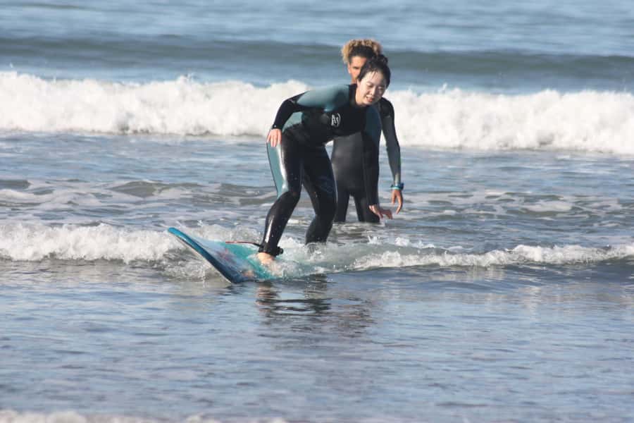 Essaouira surf lesson with Hotel Pickup - The first 20 minutes: gear, warm-up, and sand practice