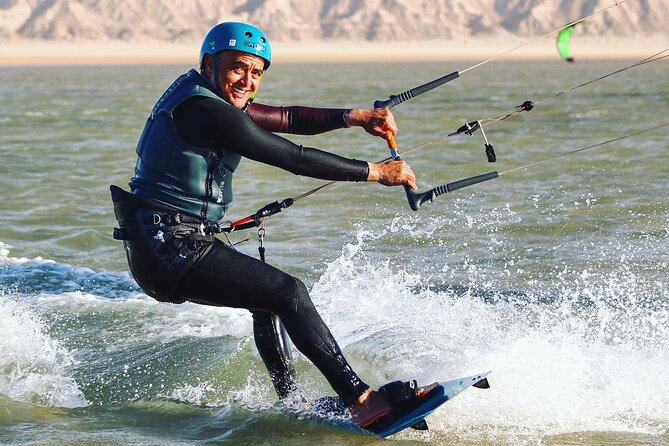 Exclusive Beginners’ Kitesurfing Adventure in Dakhla - Entering the Water: Relaunching the Kite