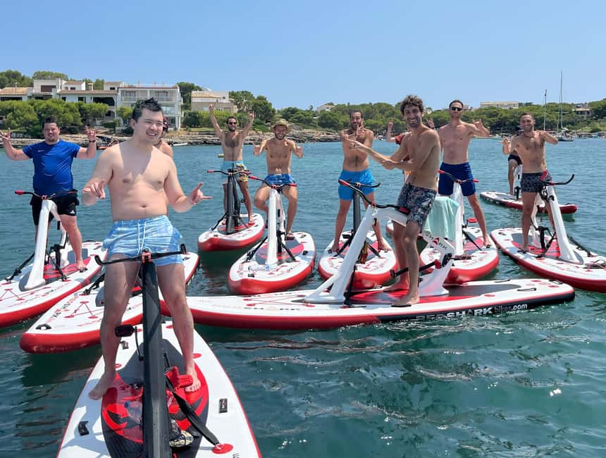 Exclusive sup bike excursion in Cala Ferrera - A calm, low-impact way to see the coast