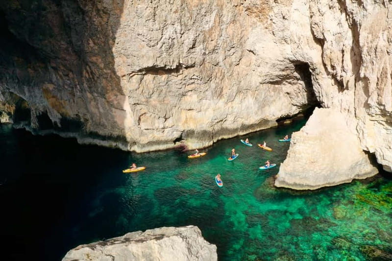 Explore Malta’s Blue Grotto by SUP - Why an early start changes the Blue Grotto