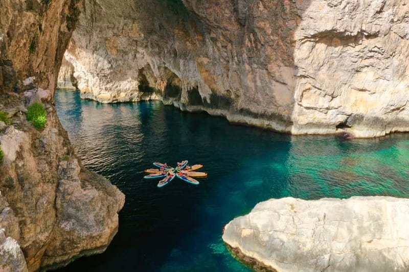 Explore Malta’s Blue Grotto by SUP - Equipment, swimming, and practical comfort