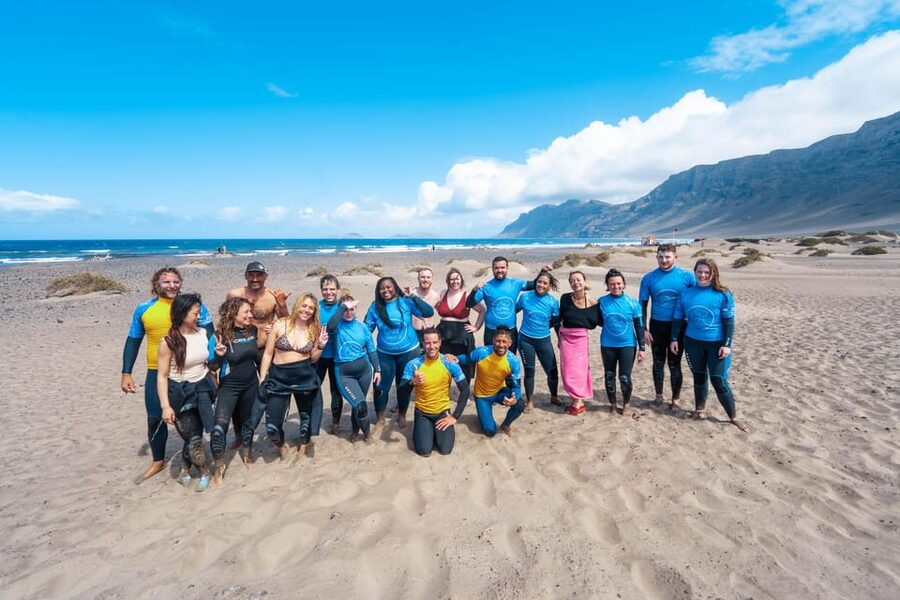 Famara Beach: Surfing Lessons with Videos - How hard is the lesson for a first-timer?