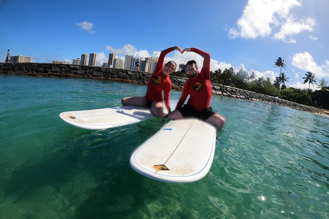 Family, Private & Group Surfing Lessons, Waikiki Courtesy Shuttle - Heading to the beach with an instructor