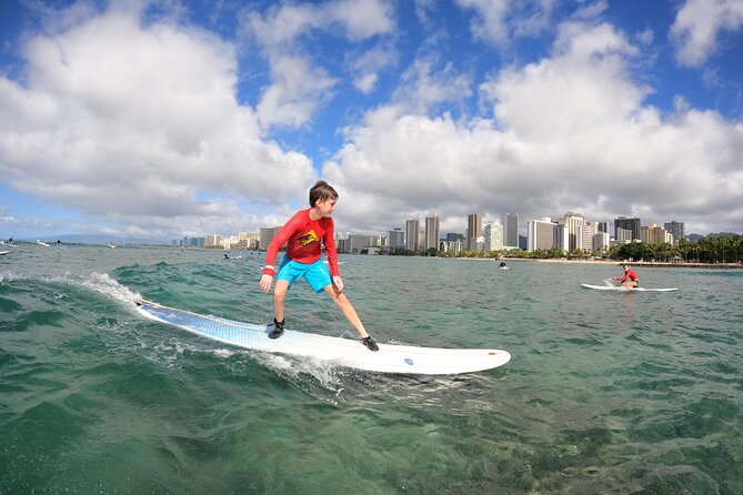 Family, Private & Group Surfing Lessons, Waikiki Courtesy Shuttle - What the two hours really feel like in the water