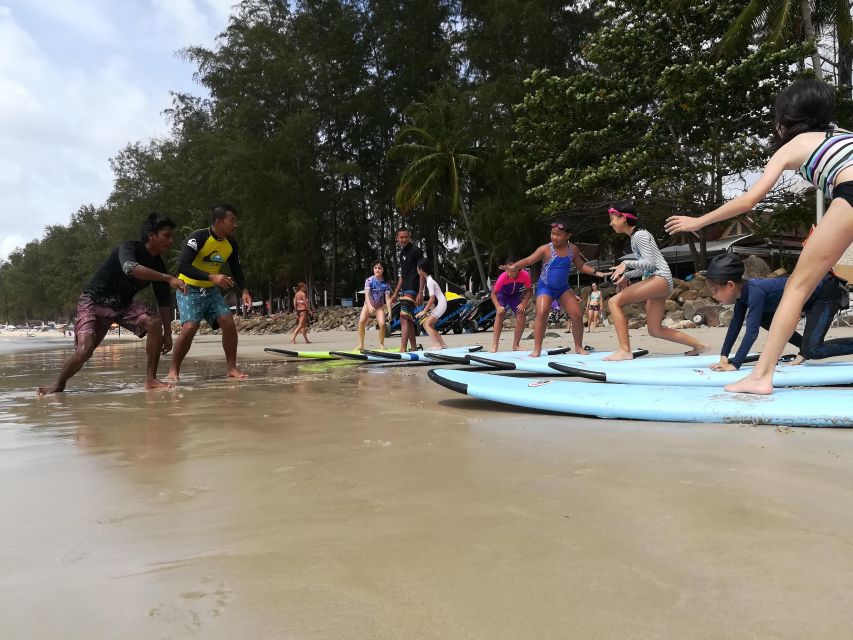 Family Surf Lesson In Phuket Thailand - Meeting at Arinara Resort on Bangtao Beach