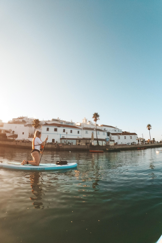 Ferragudo: Self-Guided Kayak & SUP Adventure - Caves, Cliffs, and the Secret Beach Stop